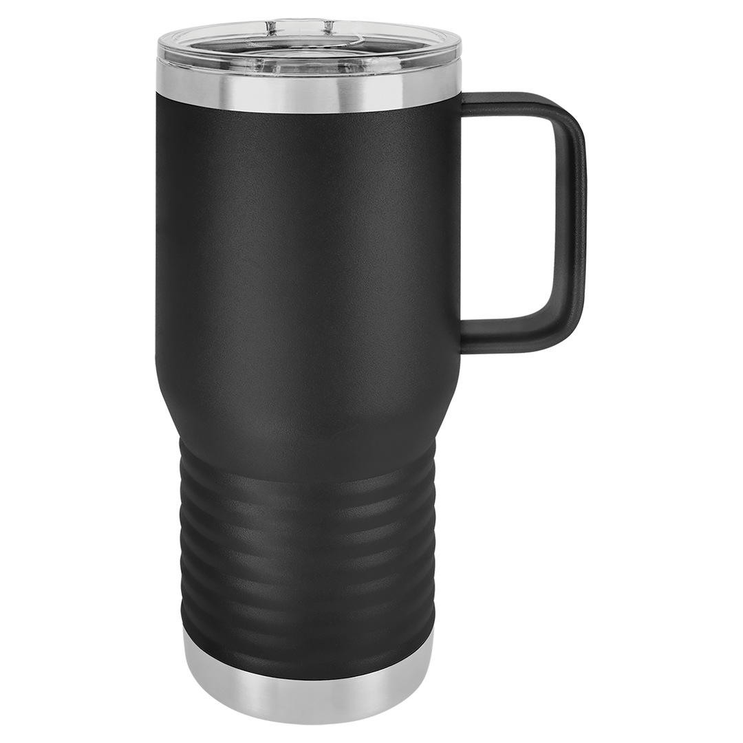 Crofton 14 Oz Stainless Steel Travel Mug Blue (No Lid