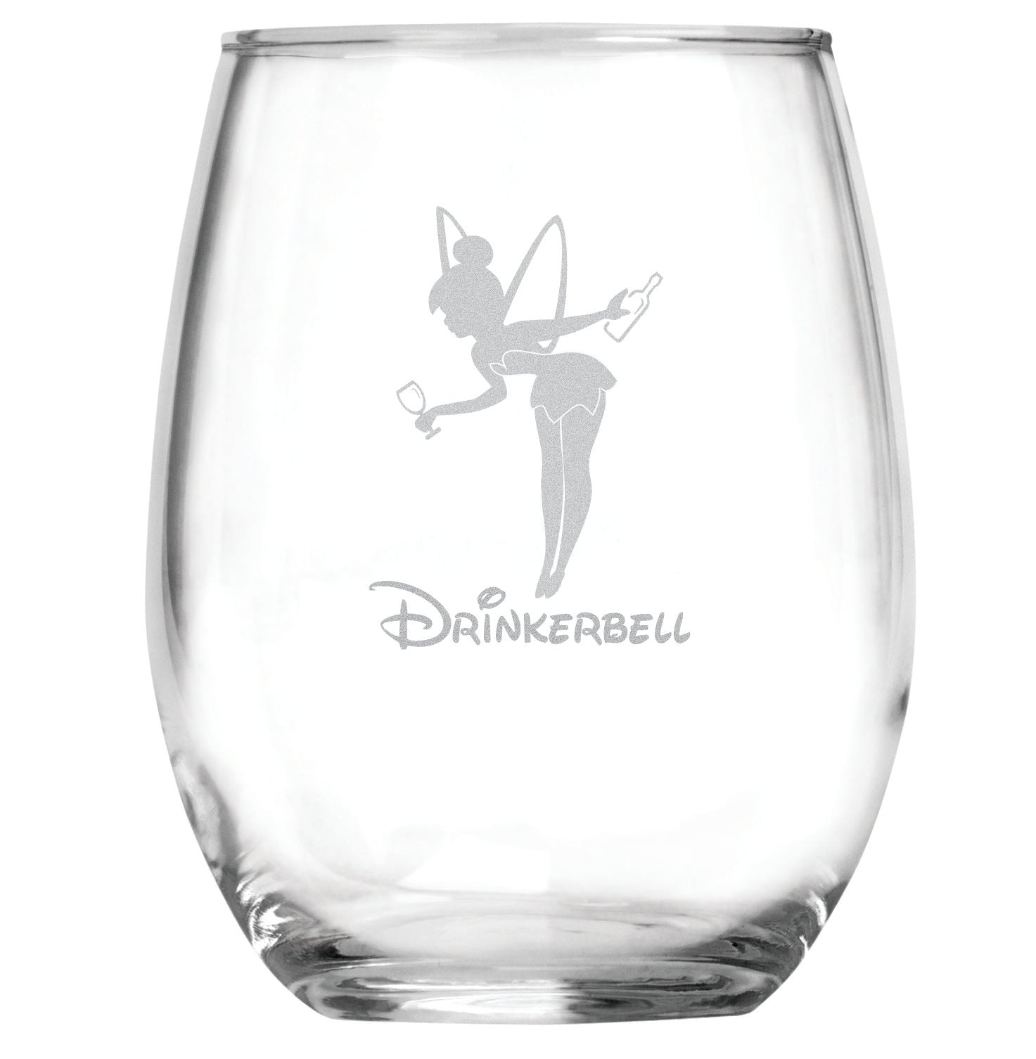 Drinkerbell (15 oz) Stemless Glass