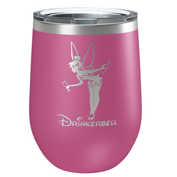 Drinkerbell (12 oz) Pink Tumbler