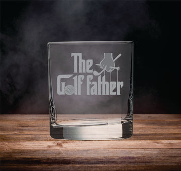 The Golf Father - The Godfather Whiskey Glass