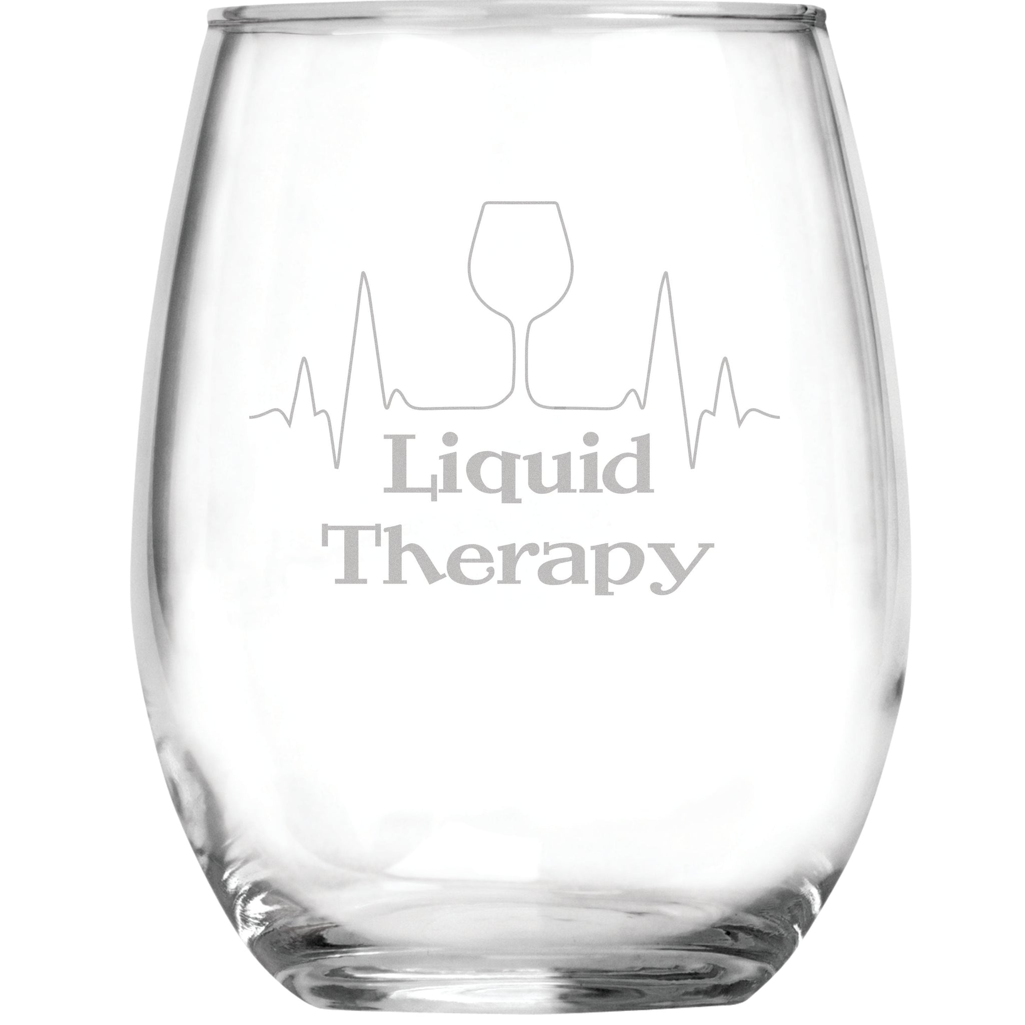 Liquid Therapy (15 oz) Stemless Glass