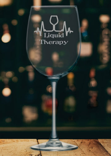 Liquid Therapy - Wine Glass