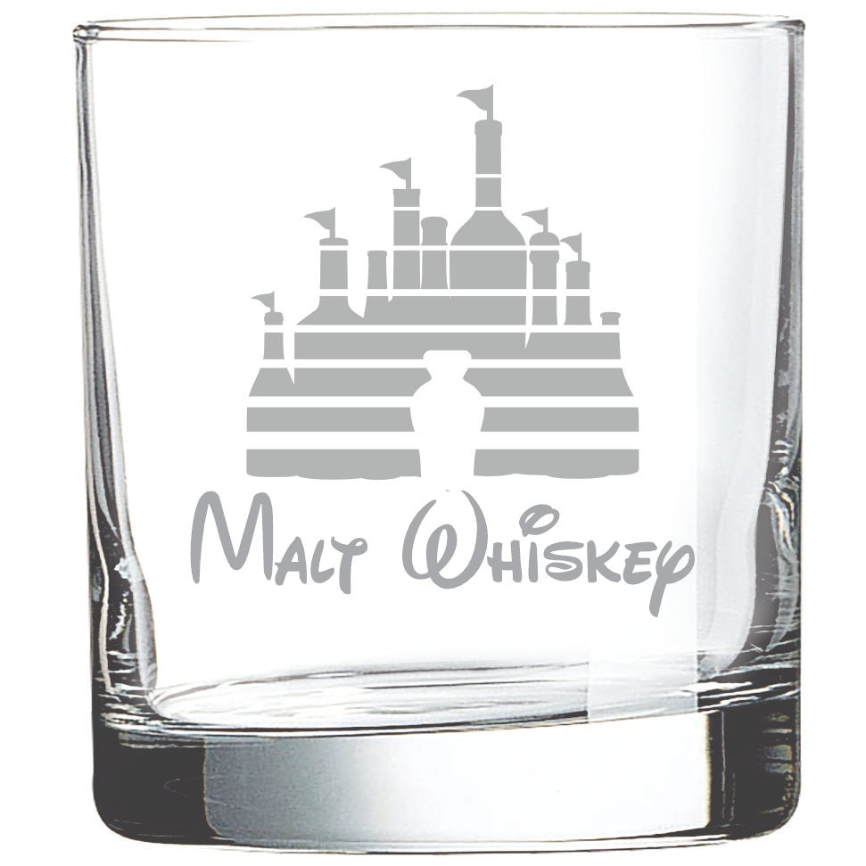 Malt Whiskey - Punny Rocks Glass